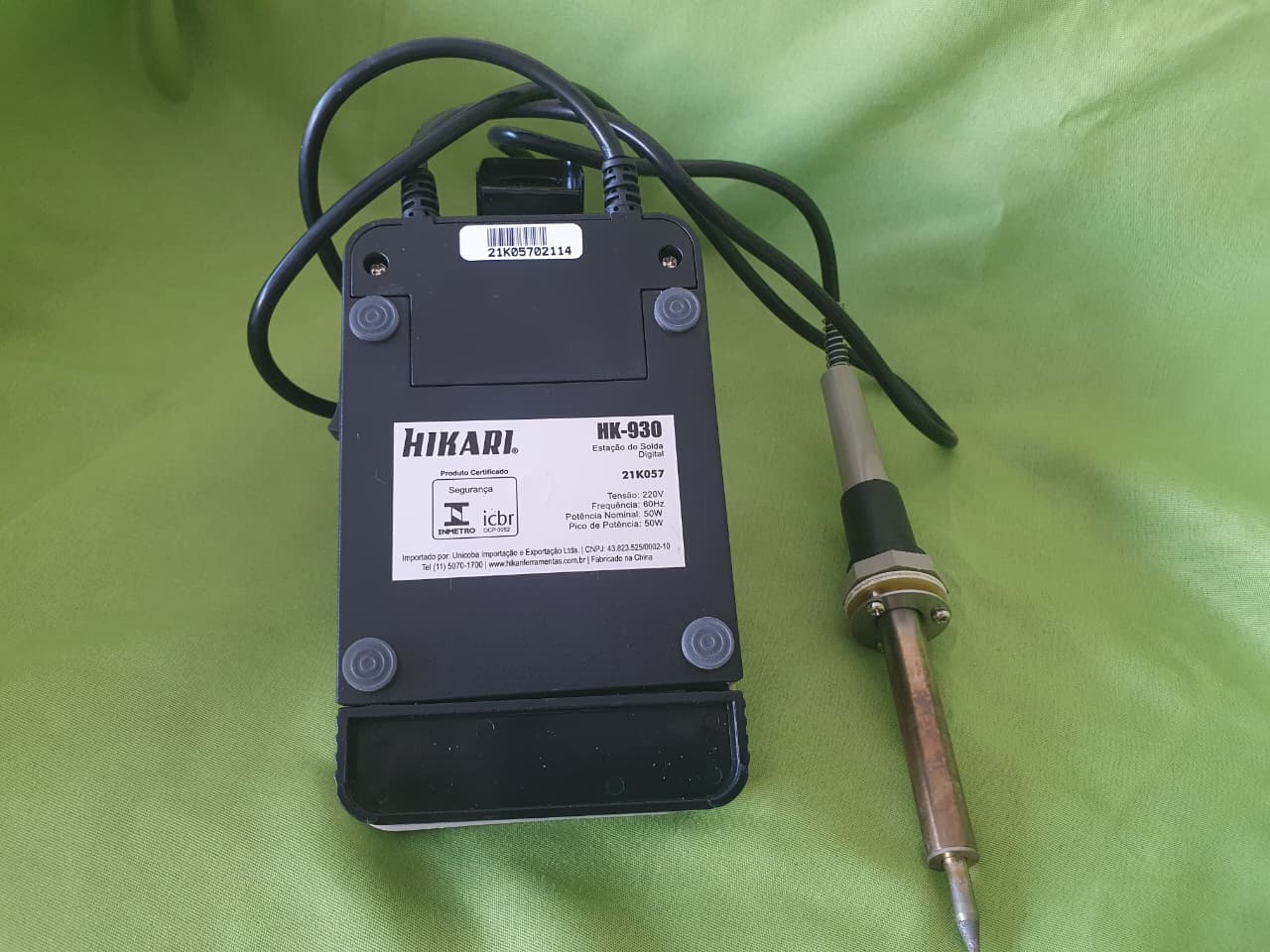 Estação de Solda KIKARL HK-930 – Potência e Precisão para Reparos Profissionais - Imagem 2